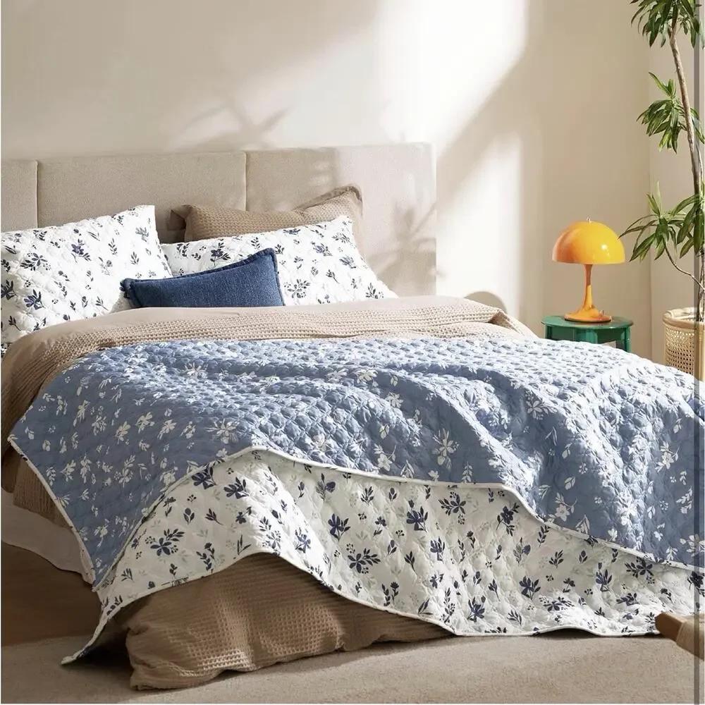 Bedsure floral quilt